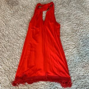 Trina Turk red dress